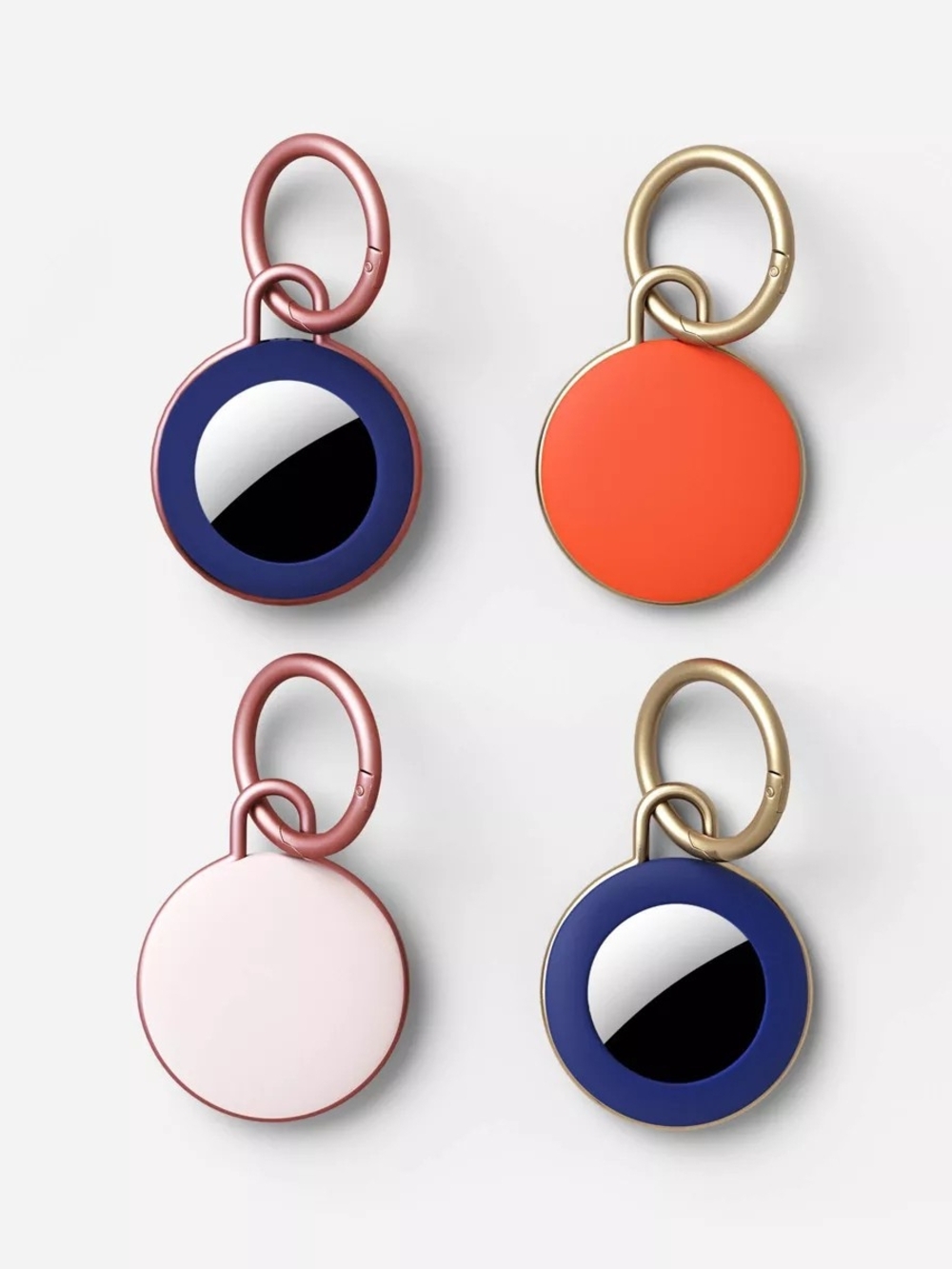 4pk AirTag Silicone Keychain - heyday